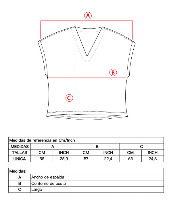 Blusa Colombia Talla Única