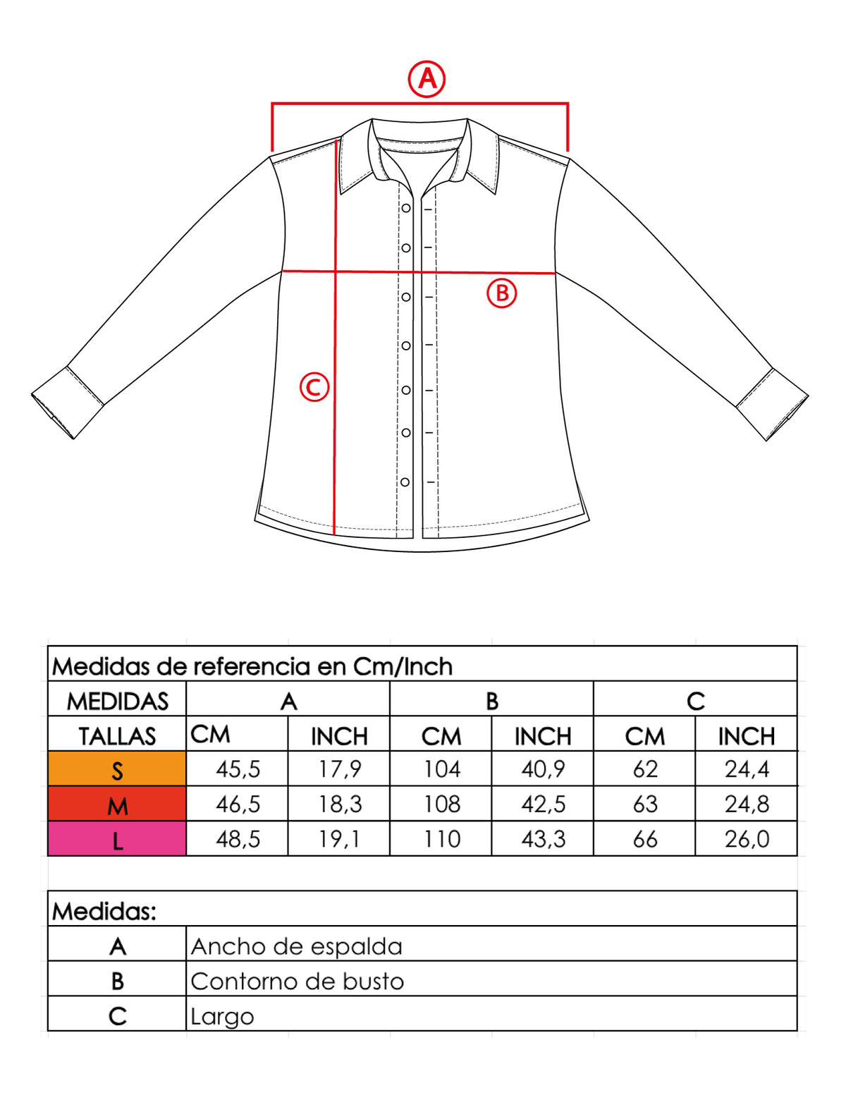 Camisa Margarita