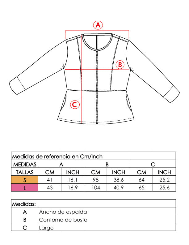 Chaqueta Trazo
