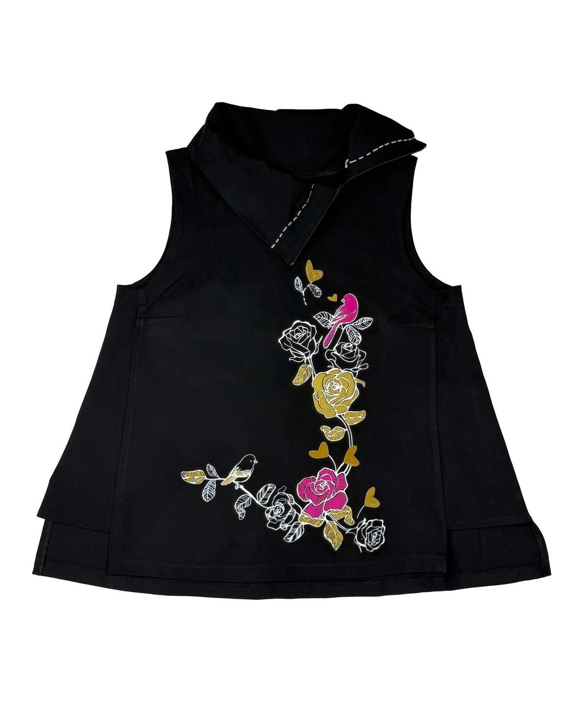 Chaleco Alba, Material: 69% Rayón, 27% Nylon, 4% Spandex