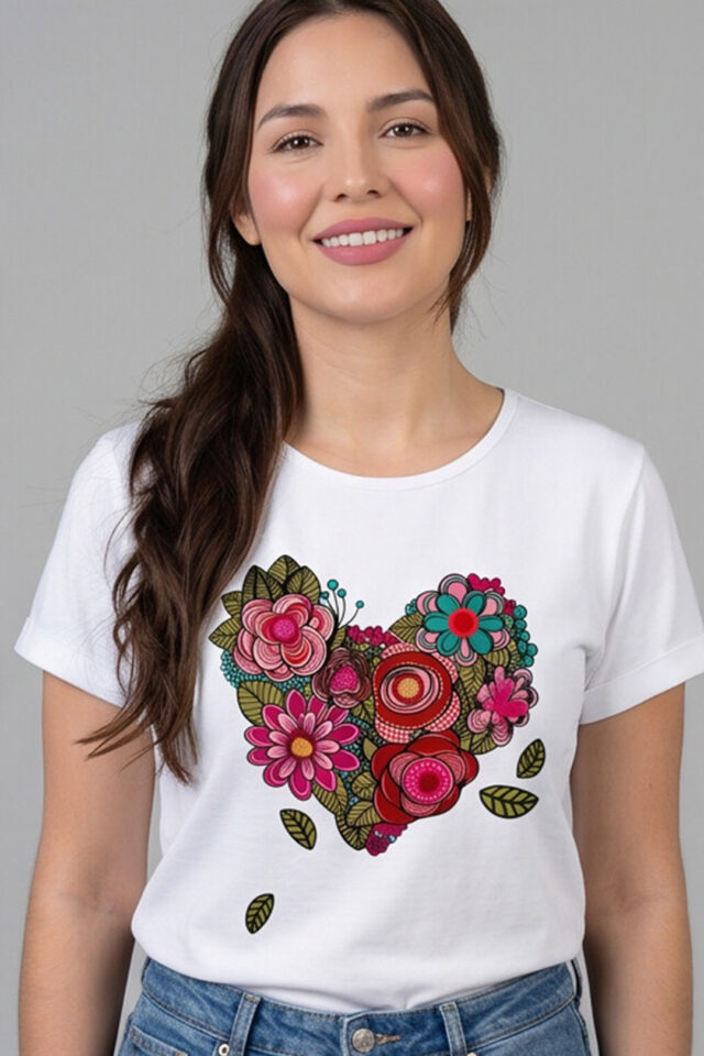 Blusa Corazón Jardín